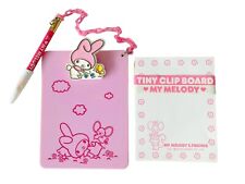 Vintage 1976 SANRIO My Melody Pink Mini Clipboard / Pencil / Paper picture