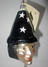 Patricia Breen Witch Black Hat w/ Stars Halloween Ornament New NWT picture