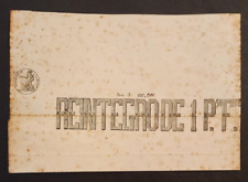 SPANISH COLONIAL TAX REVENUE DOCUMENT LOT OF 3 REINTEGRO PUERTO RICO 1860s #19 picture