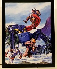 He-Man & Masters of the Universe by Earl Norem 9x12 FRAMED Art Print Poster picture