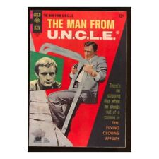 Man from U.N.C.L.E. #13 1965 series Gold Key comics Fine+ [s/ picture