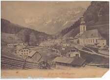 Ak Berchtesgaden, Ramsau - Rare Großkarte/Riesenkarte/Panorama - To 1900 picture
