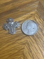 Vintage Sterling Silver Religious I Am A Catholic Please Call A Priest See Desc picture