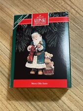 *Merry Olde Santa #3* [1992] Hallmark Christmas Ornament - Original Box New NOS picture