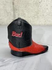 1991 Bud Kool Buddies Koozie Drink Holder Budweiser Cowboy Boot picture