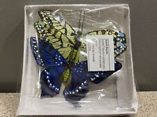 Set of 3 Butterfly 5.5”x2.5” Magnets, Realistic Multicolor New in Box picture