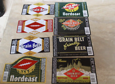 8 Different Newer August Schell Grain Belt Beer Labels New Ulm, Minnesota picture