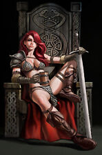 RED SONJA: EMPIRE OF THE DAMNED #1 (IVAN TALAVERA EXCLUSIVE VIRGIN VARIANT A) picture