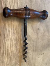 Beautiful Antique Wood Direct Pull Corkscrew picture