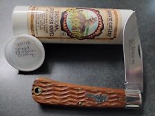 🔥 GEC 43 Great Eastern Cutlery 431118 Jigged Brazilian Cherry Beaver Knife picture