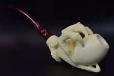 Eagle 🦅 Claw Pipe By ALI-new-block Meerschaum Handmade W Case#1107 picture