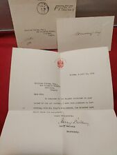 1928 Canadian Prime Minister William Mackenzie King  Autograph Letter & Envelope picture
