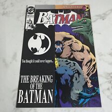Batman 497 Direct First Print Bane breaks Batman’s back 1993 DC Comics picture