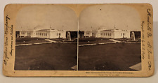 1897 Tennessee Centennial Expo Stereoview Photo Nashville Gov. Building Keystone picture