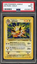 1999 Pokemon Jungle Jolteon Holo Rare 4/64 PSA 9 MINT picture