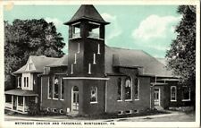 1929. MONTGOMERY, PA. METHODIST CHURCH. POSTCARD. picture