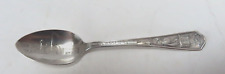 1933 Chicago World's Fair Silver Plate Spoon Fort Dearborn Century of Progress picture