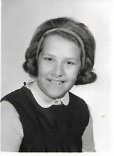 YOUNG GIRL Vintage Portrait FOUND PHOTOGRAPH Black And White ORIGINAL 312 50 I picture