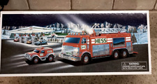Hess 2005 Emergency Truck With Rescue Vehicle - Fire Truck Red Hess Vehicle NEW picture