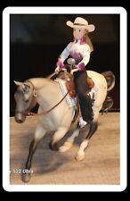 LOOK BREYER HORSE WITH RIDER&TACK  INCLUDED New W/O BOX. Excellent Condition picture