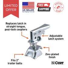 Posi-Lock Coupler Replacement Latch for 2-Inch Trailer Hitch Ball, CLEAR CURT 25 picture