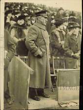 1916 Press Photo Major Leonard Wood and notables at Polo Grounds Army-Navy game picture
