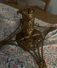 1930’s Antique Christmas Tree Holder Made At East Jordan Mi Ironworks 195.00 picture