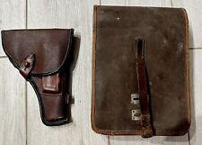 Rare set. Holster and military tablet World War II. picture