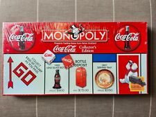 Coca-Cola Monopoly Collectors Edition Board Game Vintage 1999 Coke New Sealed picture