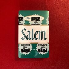 Salem Cigarettes Menthol Fresh Promotion Deck Of Playing Cards NEW SEALED  picture