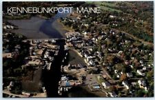 Postcard - Kennebunk River At Low Tide - Greetings From Kennebunkport, Maine picture
