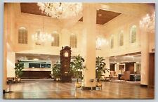 Monteleone Hotel Lobby - French Quarter - New Orleans Louisiana - Postcard picture