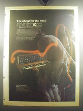 1974 Moog Minimoog Electronic Synthesizer Ad - The Moog for the road picture