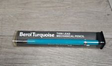 Berol Turquoise  Automatic TM-5 0.5mm Drafting Mechanical Pencil Japan w/ Box F4 picture