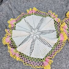 Lovely 2-Doilies Vintage 14