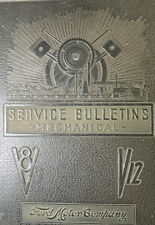 Ford Motor Company Mechanical Service Bulletins Book V8 & V12 picture