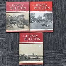 Vintage 1940’s JERSEY BULLETIN Cattle Dairy Cow Newsletter Magazine Issues picture