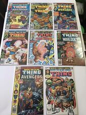 Marvel Two In One Comic Lot Of 8 40,50,57,58,61,63,75,annual 7 picture