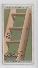 1924 Wills Do You Know Series 2 Tobacco why a Ladder has a Number #27 1g9 picture