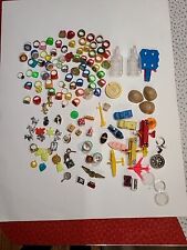 Over 100 Vintage Cracker Jack Gumball Machine Prize Toy Charm Premium Miniatures picture