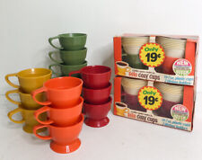 Vintage Solo Cozy Cups NIB & Used 3 Yellow 5 Green 3 Red 3 Orange-16 Pieces picture