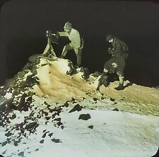 EXPLORER WILSON & BOWERS PHOTO ON GLASS VINTAGE EXPEDITION picture