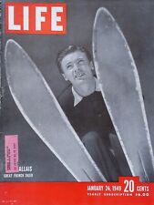 Life magazine January 24th, 1949, cover sheet only. Emile Allais. picture
