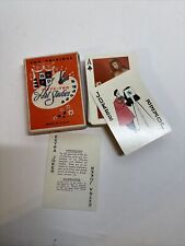 Vintage 1950s Fifty-Two 52 Art Studies Risque Playing Card Deck with Tax Stamp picture