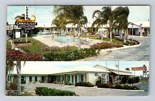 Lake Wales FL-Florida, Candlelight Lodge & Restaurant, Antique Vintage Postcard picture
