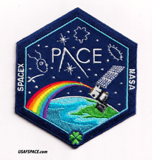 Authentic SPACEX PACE FALCON 9 Launch SATELLITE Mission Employee PATCH picture