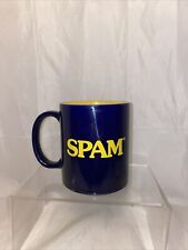 SPAM Coffee Mug Blue Yellow *O picture