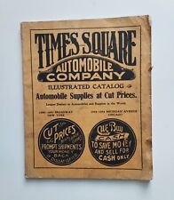 Rare 1920s Times Square Automobile Co Auto Parts Equipment Catalog Chicago NYC picture