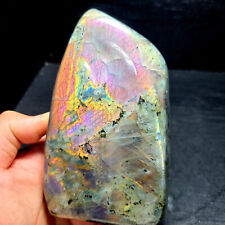 1190G Natural Purple Flash Rainbow Labradorite Polished Gemstone Healing YCF127 picture