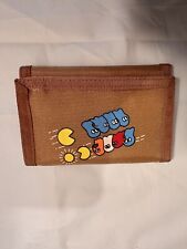 Pac-Man tri-fold Wallet Vintage Rare  1980 Midway Inky Ghosts picture